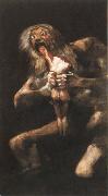 Francisco Goya saturn painting